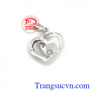 Mặt dây chuyền trái tim đẹp bảo hành 6 tháng, giao hàng nhanh trên toàn quôc
