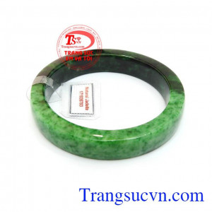 Vòng ngọc thiên nhiên bản vuông đẹp, Vòng Ngọc Phỉ Thúy Cát Tường