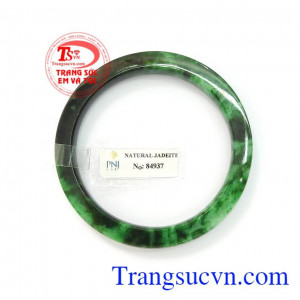 Vòng ngọc phỉ thúy bản vuông đẹp