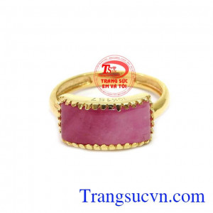 Mặt nhẫn ruby