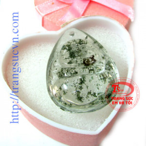 Mặt phật di lặc thạch anh cảnh