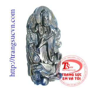 Phật quan âm saphire Natural - sahphire thiên nhiên