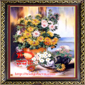 Tranh Hoa Cúc