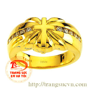 Nhẫn thánh giá kim cương