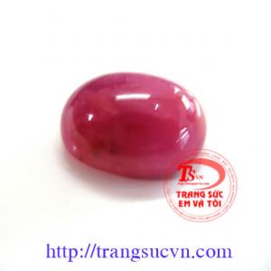 Ruby lục yên, nhẫn nam hoặc mặt dây, 34 ct, đẹp