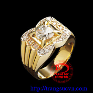 Nhẫn Nam Kim cương
