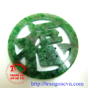 Chữ phúc ngọc Jadeite