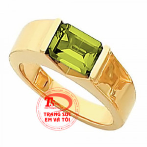 Nhẫn nam Peridot