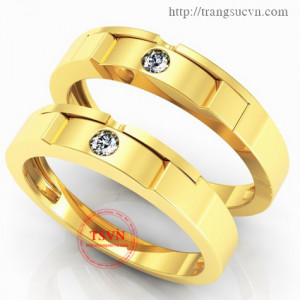Nhẫn cưới vàng