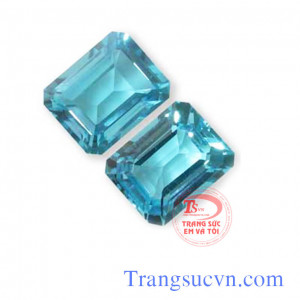 Viên đá Topaz chữ nhật