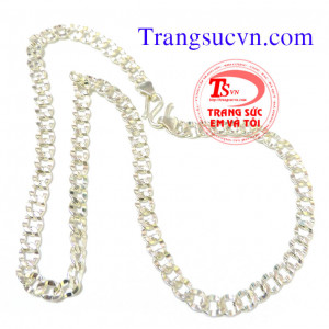 Dây chuyền nam bạc đẹp