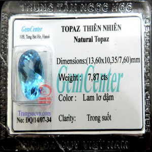 Đá Topaz Thiên nhiên