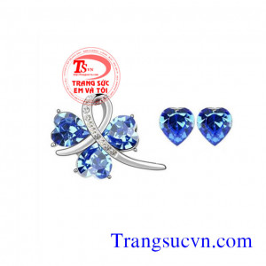 Bộ trang sức Topaz