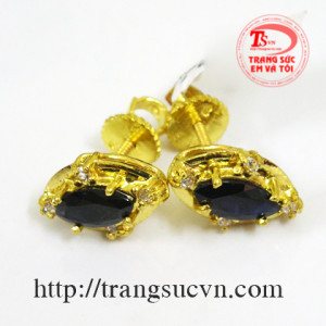 Hoa tai Saphire thiên nhiên