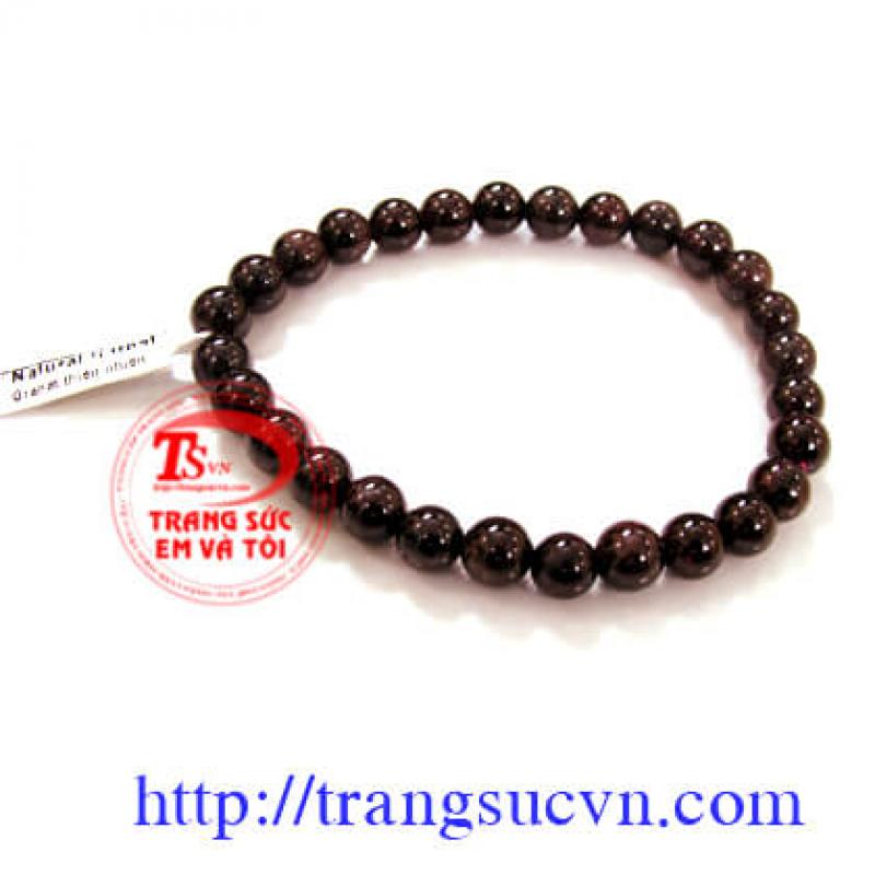 Chuỗi vòng tay garnet