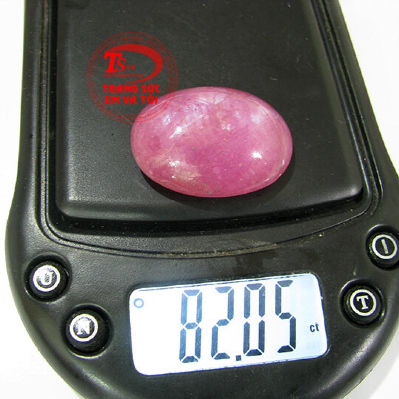 Mặt đá ruby 3cm