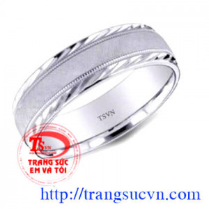 Nhẫn nam bạc ta