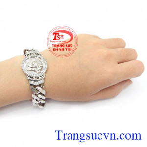 Lắc vàng trắng nam đẹp