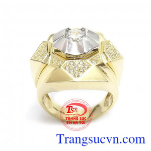 Nhẫn nam vàng 10k đẹp