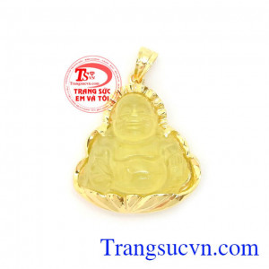 Mặt Phật Thạch Anh Hạnh Phúc hình phật Di Lặc là biểu tượng mang lại hạnh phúc, bình an và tài lộc cho chủ nhân, được rất nhiều người ưa chuộng lựa chọn như là lá bùa hộ mệnh cho bản thân