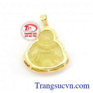 Mặt Phật Thạch Anh Hạnh Phúc