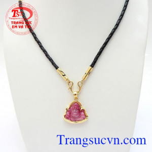 Bộ Dây Chuyền Ruby Đại Lộc đeo hợp thời trang và phong thủy, mang lại may mắn, bình an và hạnh phúc cho chủ nhân
