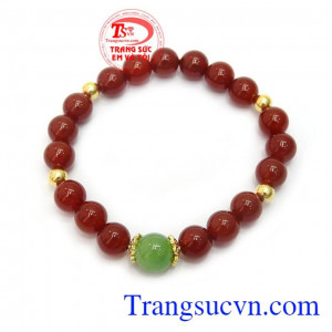 Chuỗi vòng tay mã não sang trọng, món quà ý nghĩa dành tặng phái đẹp