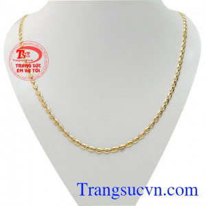 Dây chuyền mỹ nam vàng 10k