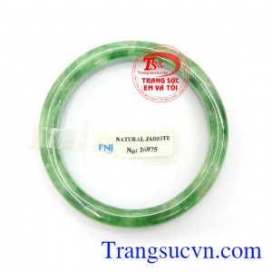 Vòng Ngọc Cẩm Thạch Thịnh Vượng bản vuông sang trọng