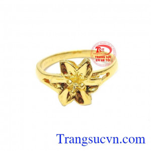 Bông hoa vàng duyên dáng và yêu kiều