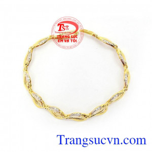 Lắc Tay Vàng Tây May Mắn