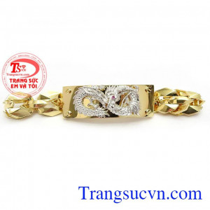 Lắc Tay Nam Rồng Cá Tính nhập khẩu Hàn Quốc