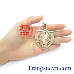 Mặt Dây Sư Tử Thời Trang vàng 10k đẹp