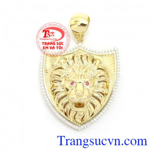 Mặt Dây Sư Tử Thời Trang với hình tượng đầu sư tử được chế tác tinh xảo mang lại sự đẳng cấp, phong cách và cá tính cho phái mạnh