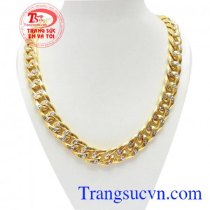Dây Chuyền Vàng Nam Độc Đáo chế tác đẹp, độc đáo, mang lại cá tính, sang trọng và thời trang