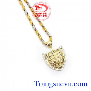 Bộ Dây Chuyền Sư Tử Thời Trang kết hợp giữa dây Italy và mặt dây Hàn Quốc, mang lại vẻ đẹp thời trang mạnh mẽ, cá tính cho phái mạnh