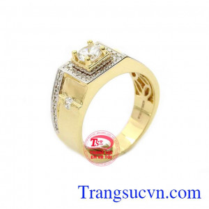 Nhẫn nam Hàn Quốc sang trọng