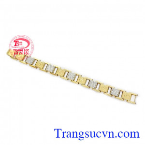 Lắc tay sản xuất từ vàng 10k Hàn Quốc