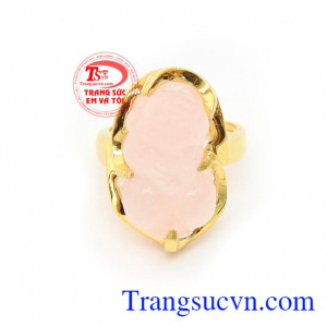 Nhẫn Vàng Tỳ Hưu Bình An cho phái đẹp