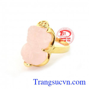 Nhẫn Nữ Tỳ Hưu Thành Đạt kiểu dáng sang trọng, thời trang