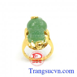 Nhẫn Nữ Tỳ Hưu An Nhiên tài lộc