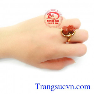 Nhẫn Tỳ Hưu Ngậm Tiền Phát Tài phù hợp làm quà tặng những dịp ý nghĩa