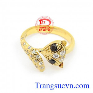 Nhẫn Nữ Hồ Ly Phú Quý đeo hợp thời trang, nhẹ nhàng, quý phái