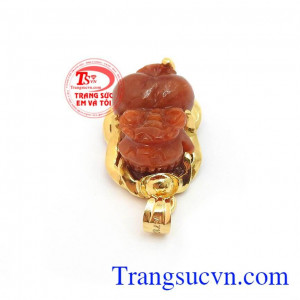 Mặt Tỳ Hưu Phong Thủy An Yên chạm khắc tinh xảo, độc đáo