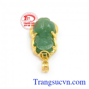 Mặt Tỳ Hưu Ngậm Tiền Tài Lộc may mắn, an yên