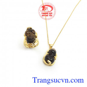 Bộ Trang Sức Tỳ Hưu Hưng Thịnh may mắn