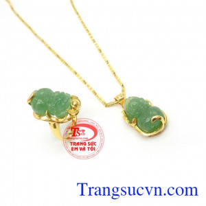 Bộ Trang Sức Tỳ Hưu Phúc Lộc hợp phong cách phái đẹp