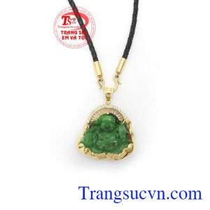 Bộ dây chuyền nam ngọc thiên nhiên cao cấp