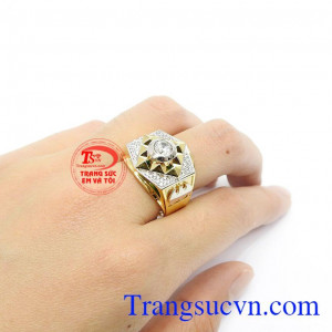 Chiếc nhẫn phù hợp làm quà tặng cho bạn bè hoặc người thân.