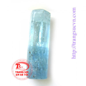 Đá Aquamarine trụ